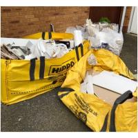China Anti-UV Yellow Dumpster Bag Waste Skip Bags For Timber Tiles Plaster factory