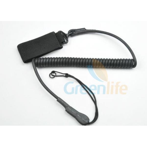 Quality Durable Heavy Duty Retractable Tool Lanyard , Hold Weapon Tactical Pistol Sling for sale