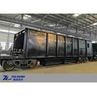 China Pneumatic Unloading Ore Hopper Wagons 60t Loading Freight Train factory