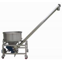 China Stainless Steel Flexible Inclined Screw Conveyor/ Auger Feeding Machine/ Automatic Screw Feeder for sale