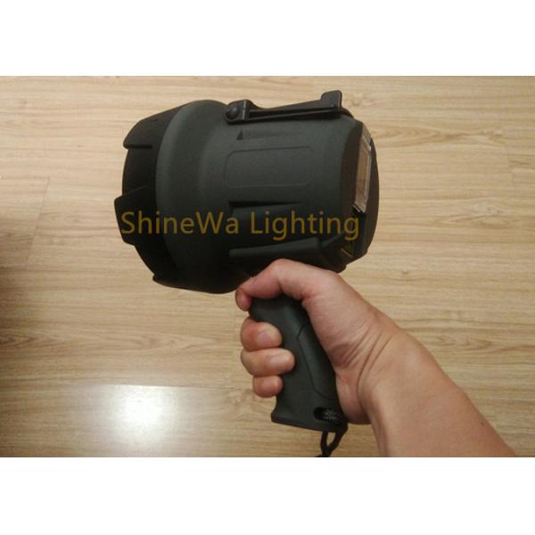 Quality 1000 Lumen Rechargeable Led Spotlight Comfortable Handle Colorful Battery for sale
