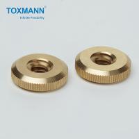 Quality Tolerance 0.01mm Precision Turned Parts Bronze Copper Nut Screw for sale