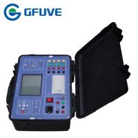 China high voltage portable megger circuit breaker analyzer with USB port and printer factory
