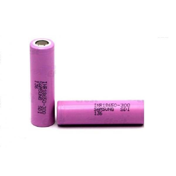 Quality Weight 45g Cylindrical Rechargeable Lithium Ion Battery Pink Pvc Color for sale