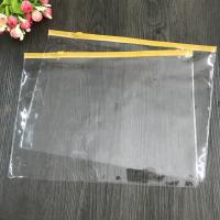China A4/5/6 A3 Zipper Clear Document Pouch Waterproof Box File Folder Envelope Carry factory