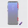 China high clear distributor anti glare screen film for Samsung S8+ factory