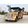 China Battery Powered Vintage Touring Car 10 Seater Electric Sightseeing Car factory