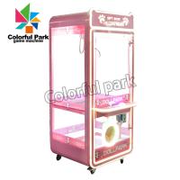 China Coin Operated Pusher Claw Crane Machine Deck Mobile Toy Doll Machine factory