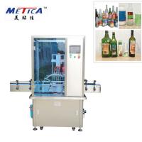 China 6 Heads Linear Bottle Washing Machine 220V Speed Adjustable For Glass Bottle factory