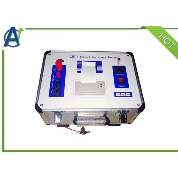 Quality Contact Resistance Electrical Test Instrument For Circuit Breaker Routine Test for sale