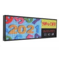 China Store Wifi Programmable LED Window Signs 320x160mm 220V For Video Showing for sale