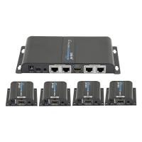 China Support EDID 1x4 HDMI Extender Splitter 40m/131ft Transmission Distance factory
