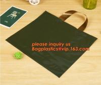 China Compostable Biodegradable Cheap Soft Loop OEM Printed Custom Made Plastic Carrier Bags,Plastic Shopping Carrier Bag pack factory
