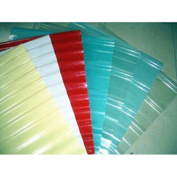 Quality Upvc Transparent Roofing Sheets 60% Translucent Clear Colorful Polycarbonate for sale