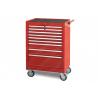 China 27 Inch Mechanic Tool Cabinet Aluminum Drawer Pulls Rolling Wide Storage factory