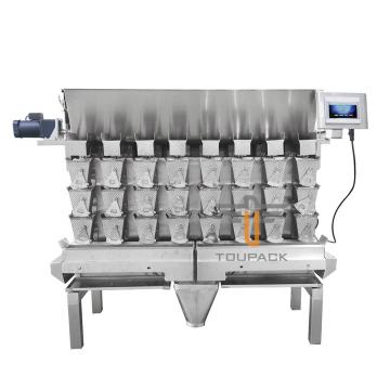 Quality Two Tier 10/14 Head Sticky Material MultiHead Weigher for sale