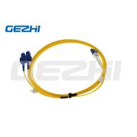 China PVC 2 Core Duplex Fiber Patch Cord LC To SC Fiber Patch Cable For FTTH factory