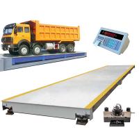 China Carbon Steel Digital Electronic Truck Scale Weighbridge 3X18M 60t 80t 100t for sale