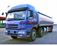 Buy cheap 20 - 28 Tons Heavy Duty Fuel Carrier Truck , Gasoline / Liquid Chemical Tanker from wholesalers