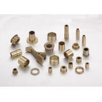 Quality Liquid Or Solid Lubricant Sintered Bronze Bearings / Plain Bearing Bush for sale