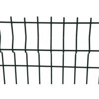 Quality OHSAS 18001 Square Post 50*150mm Green Welded Wire Fence for sale