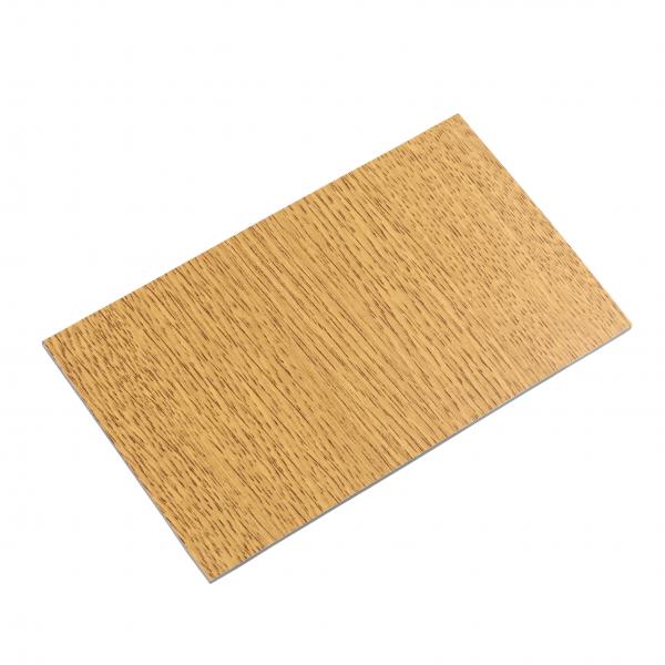 Quality Anticorrosive ACP Sheet Wooden Texture Interior Alkali Resistant for sale
