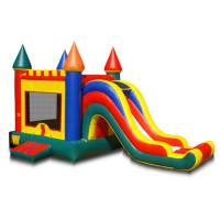 China Arch Inflatable Bounce House Ball Pit Combo , Outdoor Games Wet Dry Bounce House factory