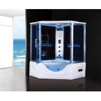 China 1650x1650x2150mm Steam Shower Room Cabin With Whirlpool Bathtub for sale