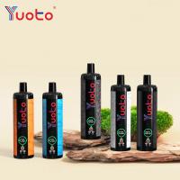 China Rechargeable Yuoto DIGI 15000 Puffs Double Mesh Coil Vape 22 Flavors Battery fuel level Ul factory
