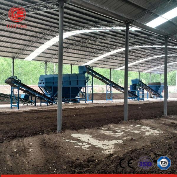 Quality Compost Organic Fertilizer Production Equipment High Capacity Stable Operation for sale