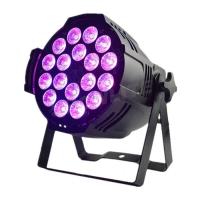 China Event Party Stage LED Par Wash Lights RGBWA+UV 18*18W  6 In 1  Par Can led stage light 4in1/5in1 par for sale