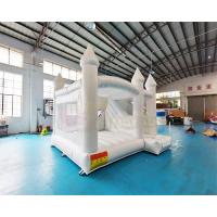 China Wedding Combo Inflatable White Bounce House With Slide factory
