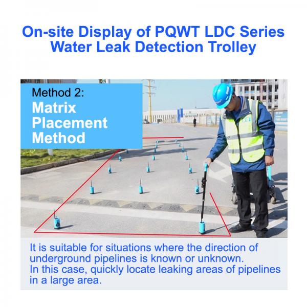 Quality Multi Ultrasonic Water Pipe Leak Detector Sensors PQWT Plumbing Leak Finder for sale