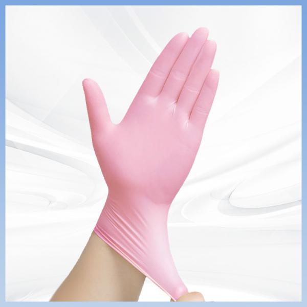 Quality OEM Nitrile Gloves Food Safe Chemical Resistant Disposable Gloves for sale