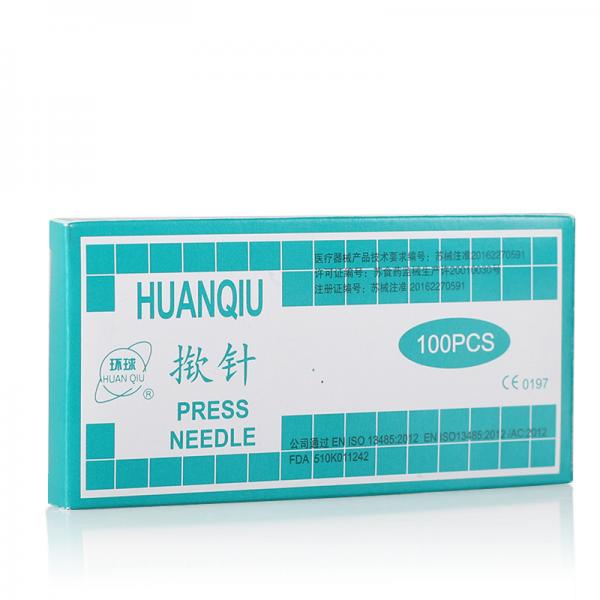 Quality Professional Acupuncture Press Needles Disposable Sterile Press Tack Needles for sale