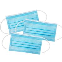 Quality 25 Grams Disposable Face Mask High Filtration Capacity Anti Dust No Pressure To for sale
