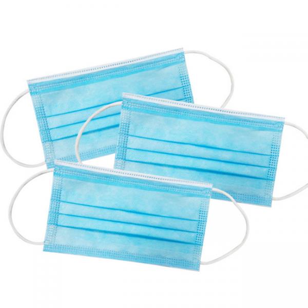 Quality 25 Grams Disposable Face Mask High Filtration Capacity Anti Dust  No Pressure To Ears for sale