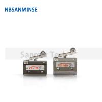 China NBSANMINSE V2-M5 V2-1/8 2/2 Way Air Mechnical Control Valve Pneumatic Two Way Roller Valve Automation Line for sale