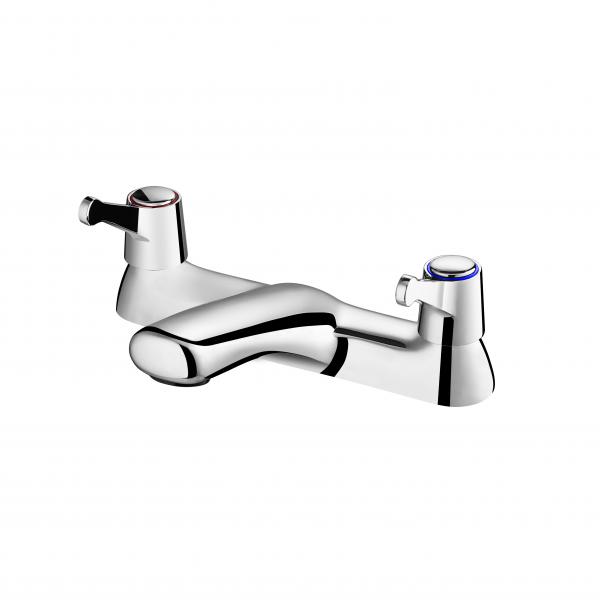 Quality Contemporary Two Handle Faucet 228mm Length Centerset Bathroom Faucet for sale