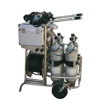 Quality Trolley Mounted Long Tube Air Breathing Apparatus Movable Air Supply for sale