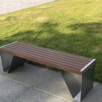 China Outdoor Metal Bench Design And Style Parks And Gardens factory