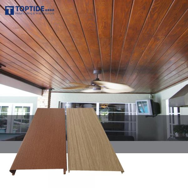 Quality Mould Proof Linear Metal Ceiling For Corporate Office Environmentally Friendly for sale