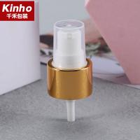 Quality Screw Cosmetic Treatment Pumps 0.2ml 24/410 Cream Double Wall Closure Half Round for sale