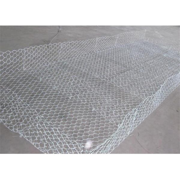 Quality Hexagonal 2.7mm Gabion Wire Mesh Basket Stone Cage As Retaining Wall for sale