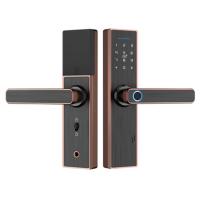 Quality Unlock Your Door Effortlessly with Tuya Smart Door Lock Card Unlock Mode for sale