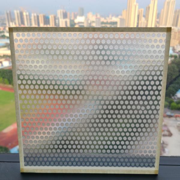 Quality Safety Patterned Tempered Glass Anti Slip Toughened Laminated Glass for sale