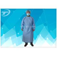 China Reinforced Sterile Surgical Gowns Non Woven / Disposable Patient Gowns For Surgery for sale
