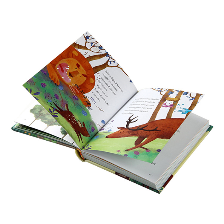 China Full Color Hardcover Children's Book Printing Customized Service A4 A5 Size for sale