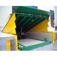 China Powder Coated Loading Dock Leveler Safety Chains 10 000-20 000 Lbs Mechanical Installation Hydraulic Dock Platform factory