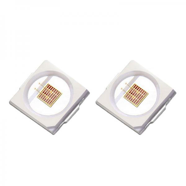 Quality 300mA 680nm SMD LED Chips 3.0*3.0mm SMD LED Diode Silica Sphere Surface for sale